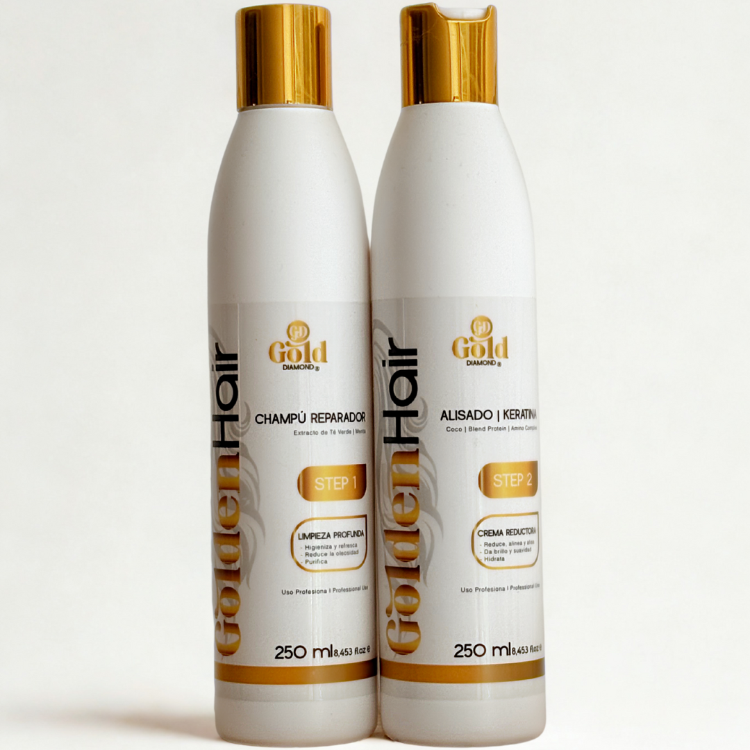 Nuevo Kit Alisado | GoldenHair | Sin Formol (USA)